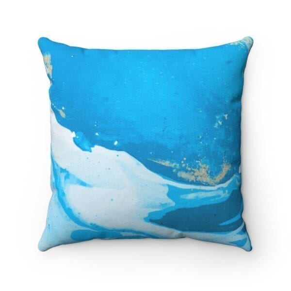 Colorful Spun Polyester Square Pillow